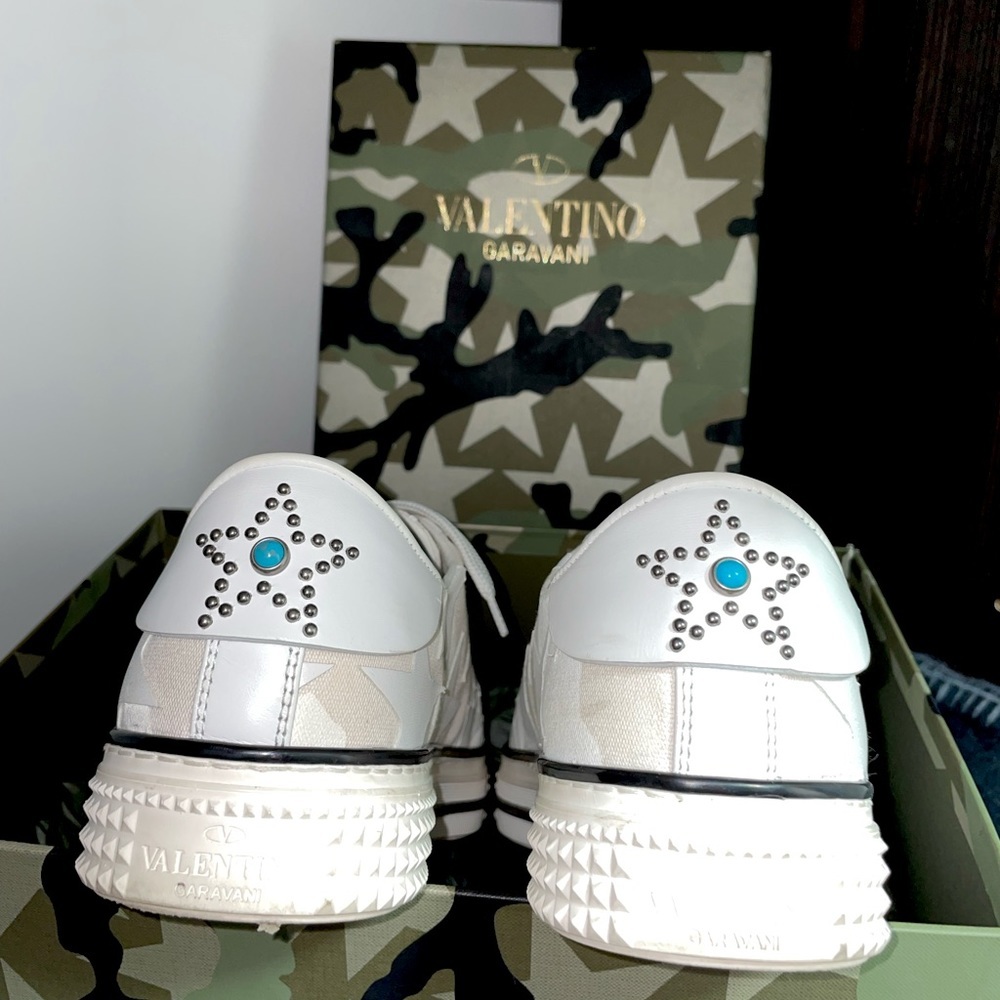 Valentino Star Studded Sneakers